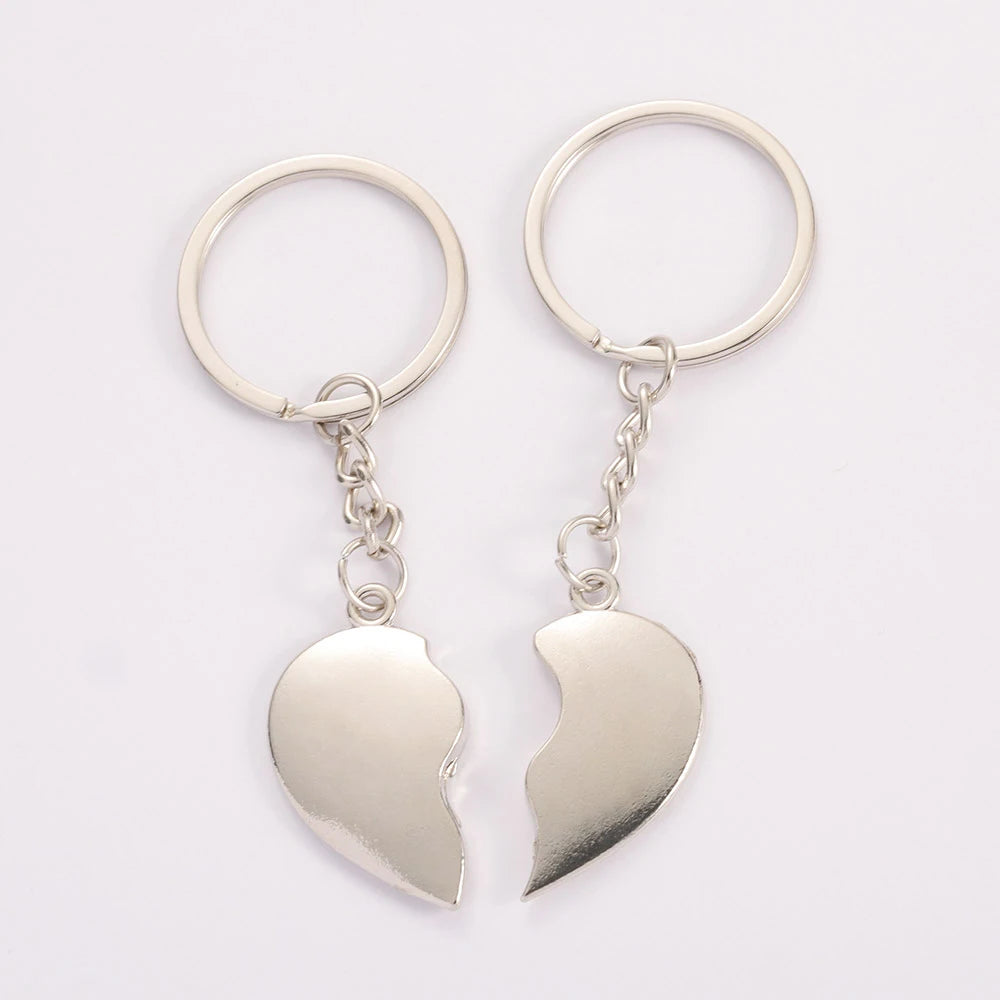 Símbolo do Amor Eterno - Chaveiro Casal Coração